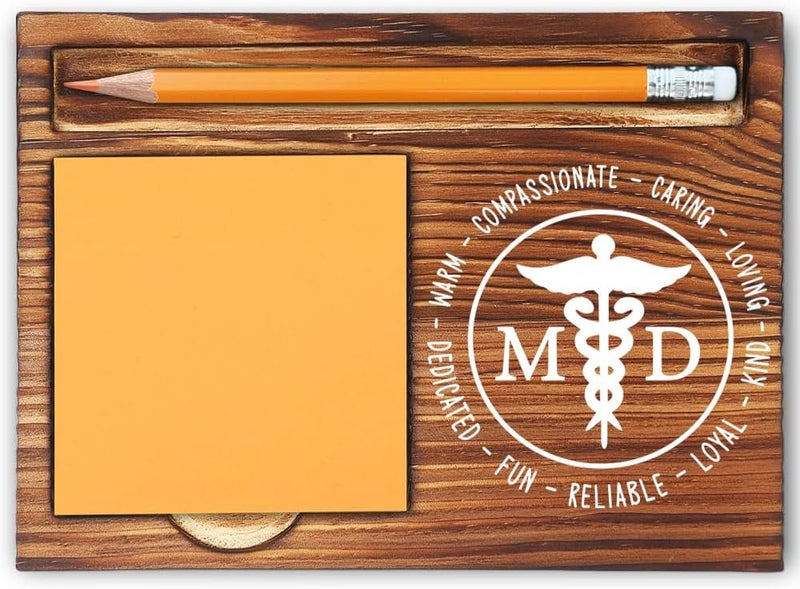 MFOMFO Medical Doctor Thank You Gifts for Women, Medical Docto Appreciation Gifts for Women, Future Doctor Medical School Student Gifts, MD Graduation Gifts Office Self-Stick Note Pad Holders-LBB31 - Image 1